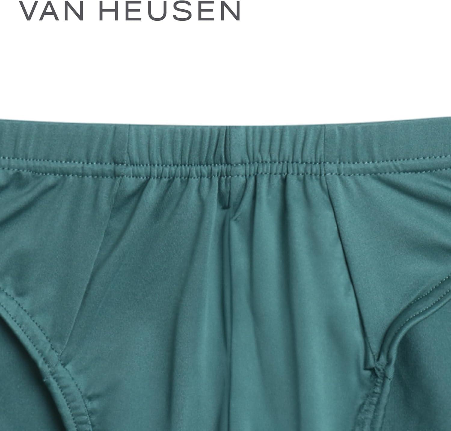 imageVan Heusen Mens Underwear Briefs 5 Pack Quick Dry Low Rise Briefs No Fly Performance Underwear for Men PackReflecting PondSea PinePort RoyaleRosinMonument