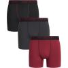 Black/Charcoal Grey/Red