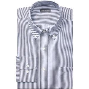 Van Heusen Men’s Dress Shirt Regular Fit Pinpoint Stripe(Ocean)