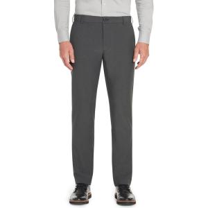 Van Heusen Men’s Slim Fit Flex Flat Front Pant(Charcoal)