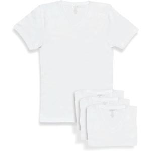 Van Heusen Men’s Soft Undershirt(White – Vneck)
