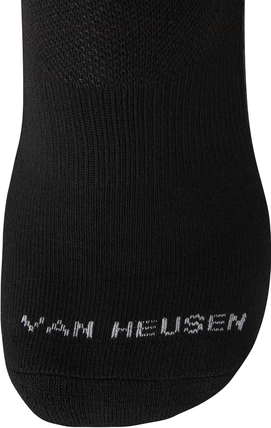 imageVan Heusen Mens Crew Socks 10 Pack Athletic Performance Cushioned Crew Length Running Socks for Men for Sports and RunningGrey Multi
