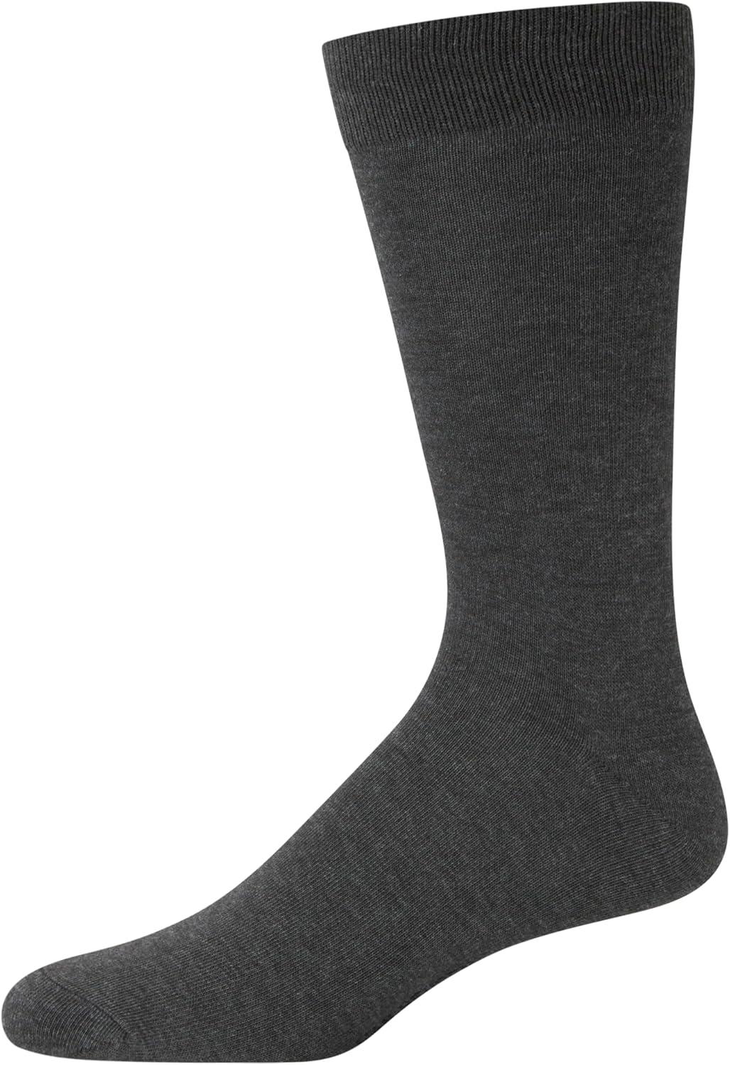 imageVan Heusen Mens Dress Socks 14 Pack Soft Stretch Moisture Wicking Crew Socks for Men for Everyday Office Work WearBrownGrey Multi