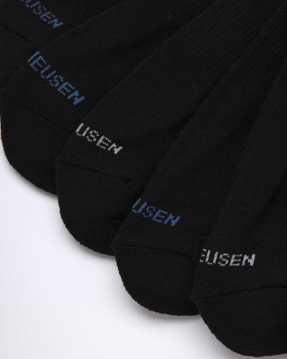 imageVan Heusen Mens Low Cut Socks 12 Pack Moisture Wicking Cushioned Athletic No Show Socks for MenCoal Black