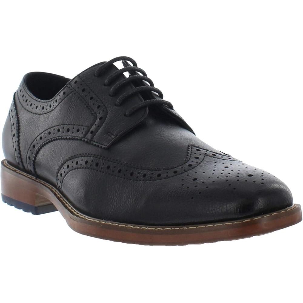 imageVan Heusen Mens Van Heusen Mens Gino Wingtip Oxford ShoeBlack
