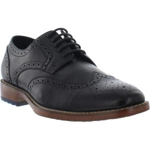 Van Heusen Men’s Van Heusen Men’s Gino Wingtip Oxford Shoe(Black)
