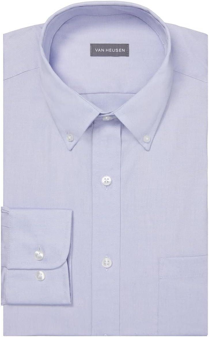 imageVan Heusen Mens Pinpoint Solid ShirtBlue