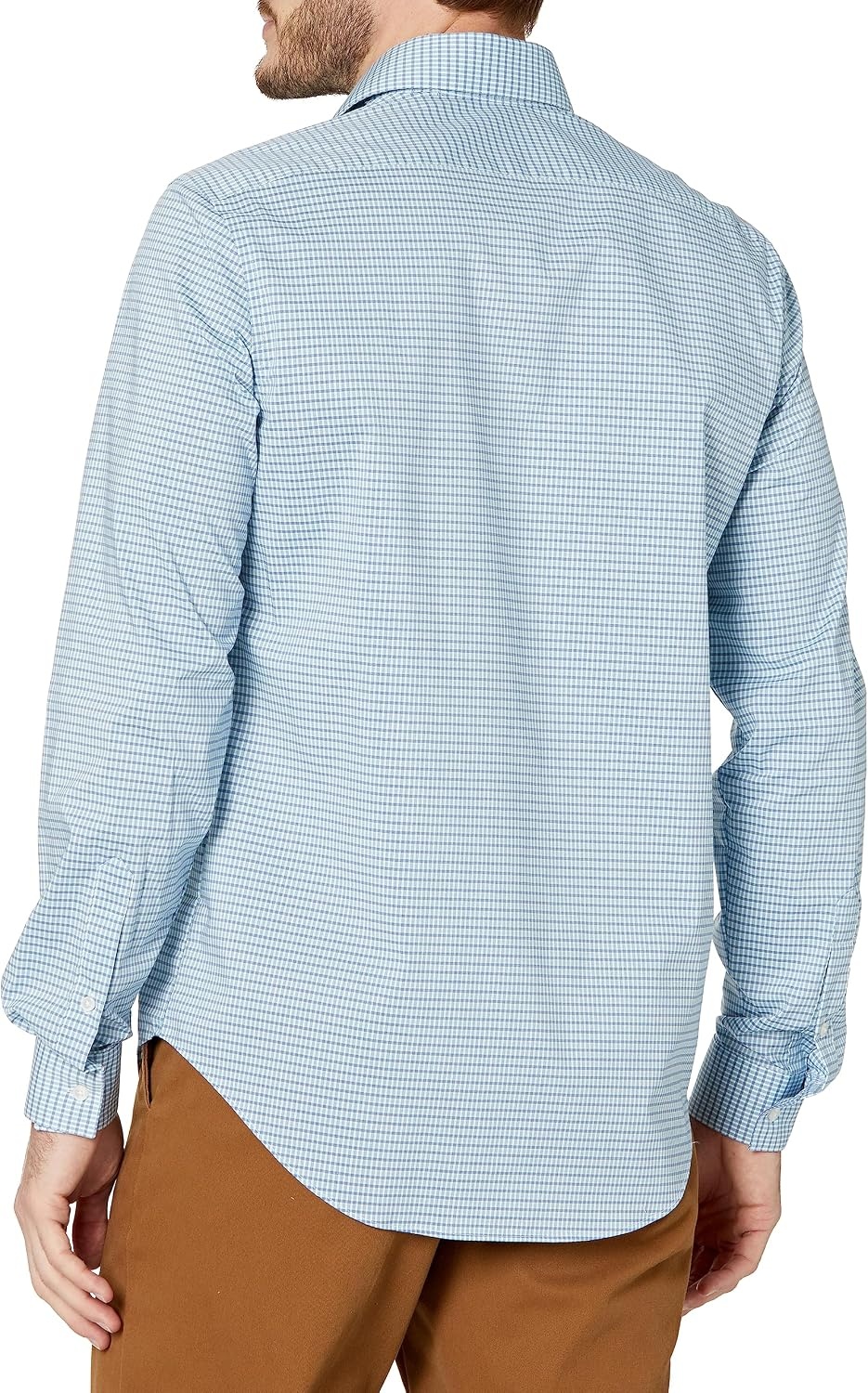 image:imageVan Heusen Mens Dress Shirt Slim Fit Stain Shield StretchOld Blue Topaz