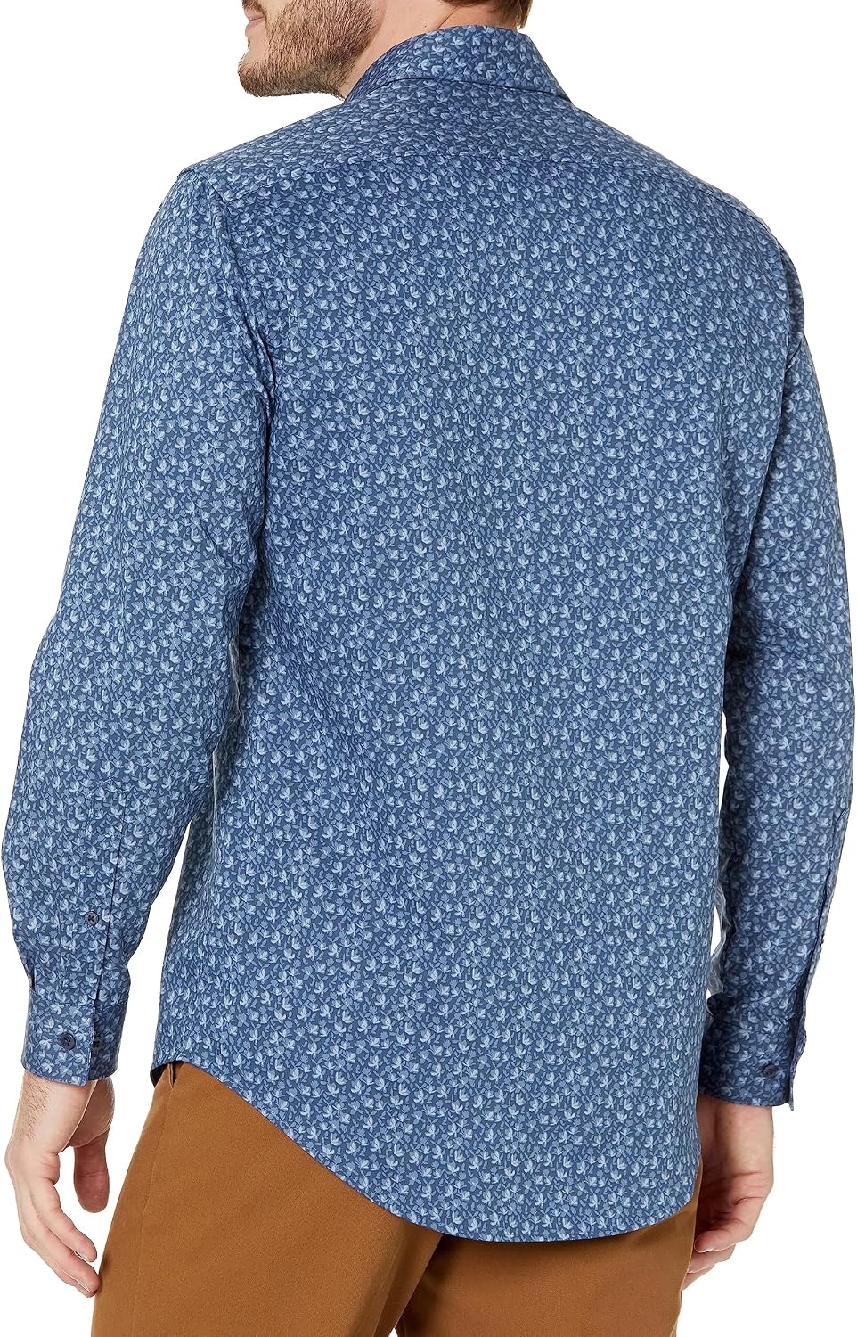 image:imageVan Heusen Mens Dress Shirt Slim Fit Stain Shield StretchOld Night Blue