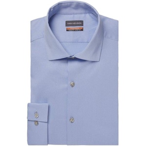 Van Heusen Men’s Dress Shirt Slim Fit Stain Shield Stretch(Old Sky Blue)
