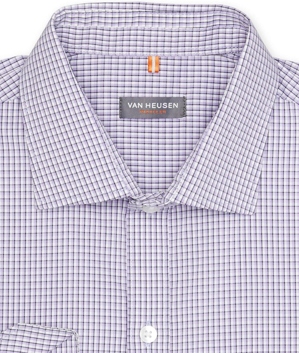 image:imageVan Heusen Mens Traveler StretchEnglish Violet Check