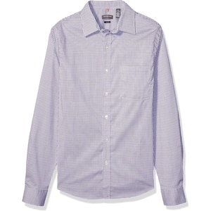 Van Heusen Men’s Traveler Stretch(English Violet Check)