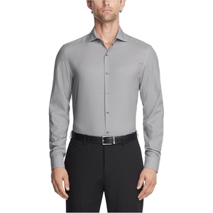 Van Heusen Men’s Traveler Stretch(Grey Stone)