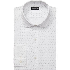 Van Heusen Men’s Traveler Stretch(Ice Grey)