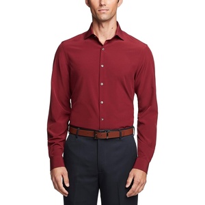 Van Heusen Men’s Traveler Stretch(Merlot)
