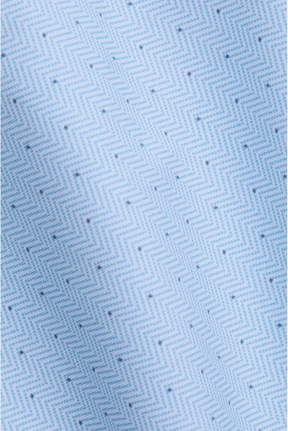 image:imageVan Heusen Mens Dress Shirt Slim Fit Ultra Wrinkle Free Flex Collar StretchLake Blue Print