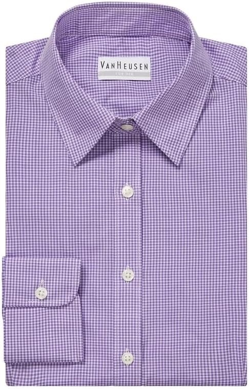 image:imageVan Heusen Mens Pinpoint StripeAmethyst