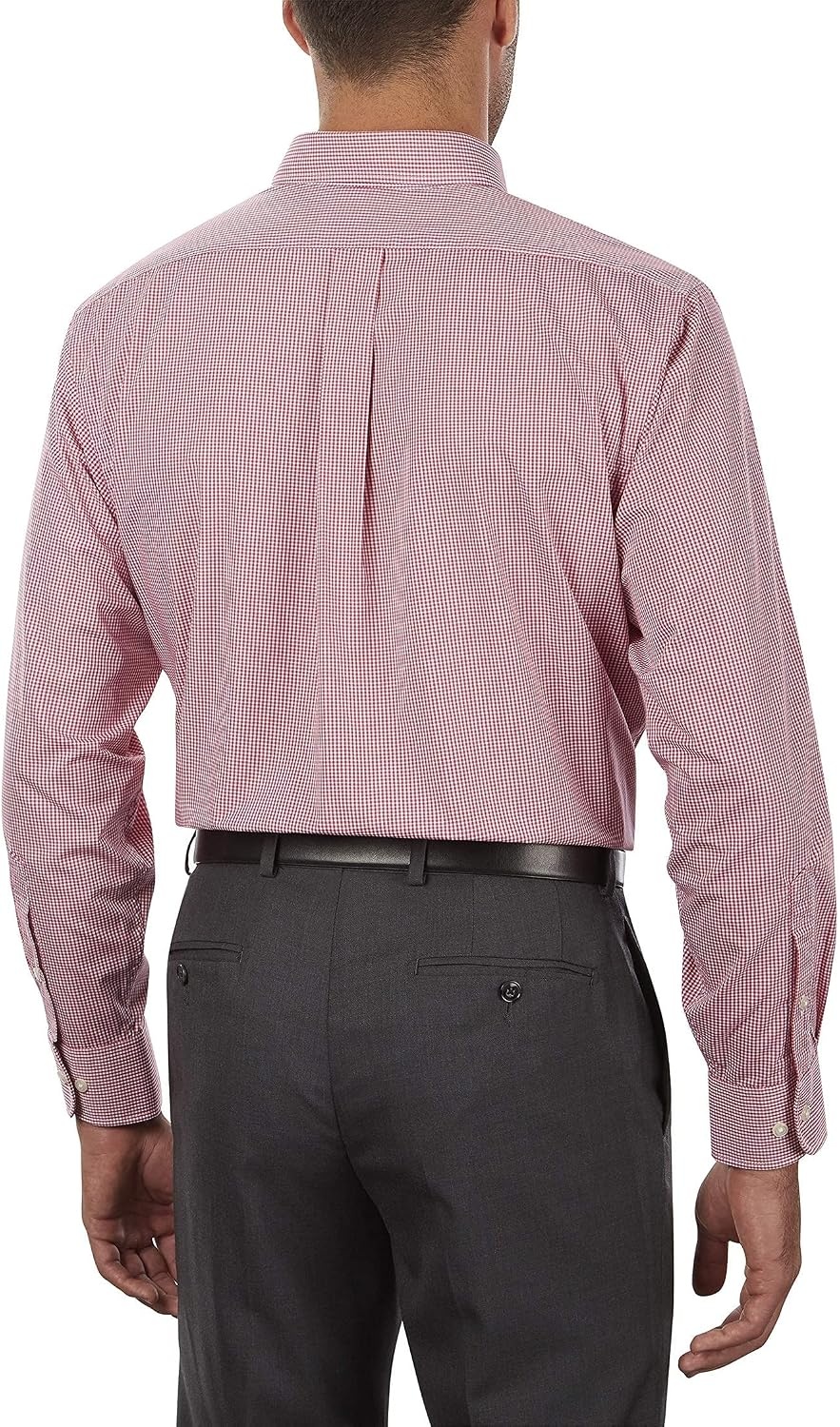 image:imageVan Heusen Mens Pinpoint StripeRed Henna