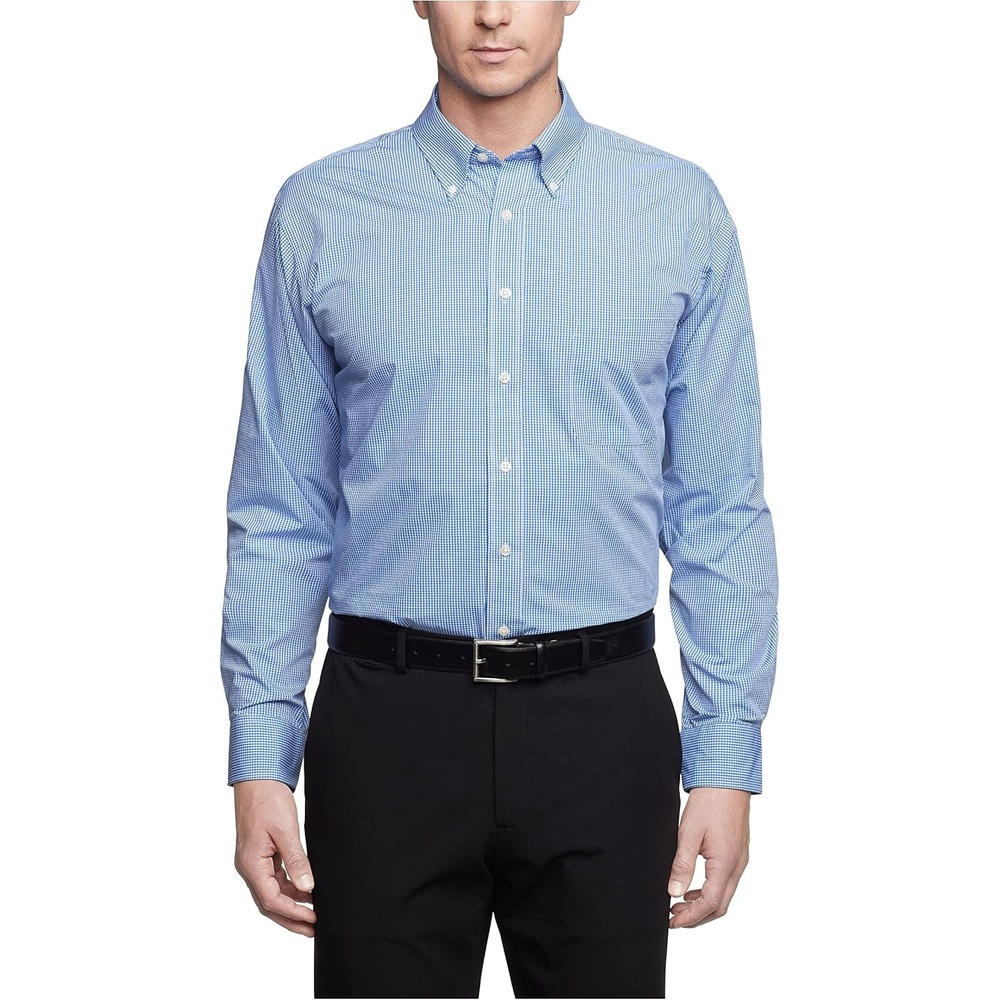 image:imageVan Heusen Mens Pinpoint StripePeriwinkle