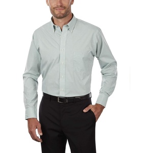 Van Heusen Men’s Pinpoint Stripe(Green Chicory)