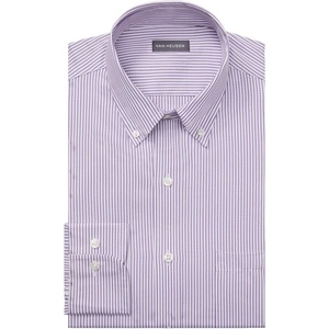 Van Heusen Men’s Pinpoint Stripe(Wild Orchid)